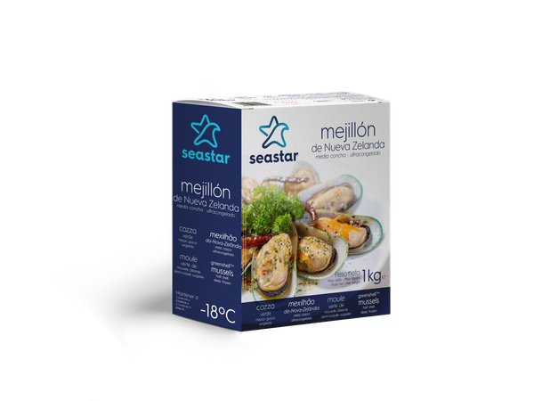 Mussels from New Zealand supplied by ICELAND SEAFOOD SL - Frozen - Raw Frozen Frozen Mussel