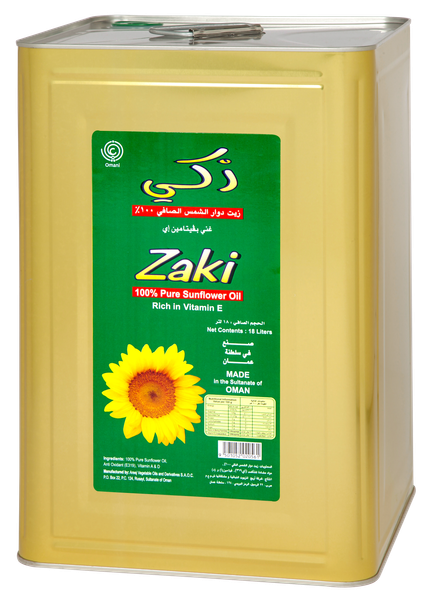 100% Pure Sunflower Oil from Oman supplied by Areej Vegetable Oils and Derivatives - Pure Refined Sunflower Oil