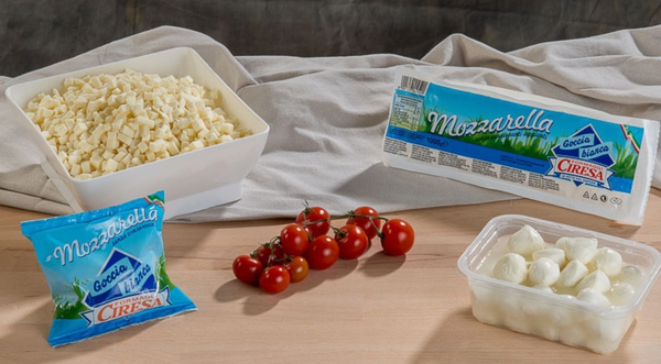 Mozzarella Cheese from Italy supplied by CIRESA SRL - Block Mozzarella Cheese