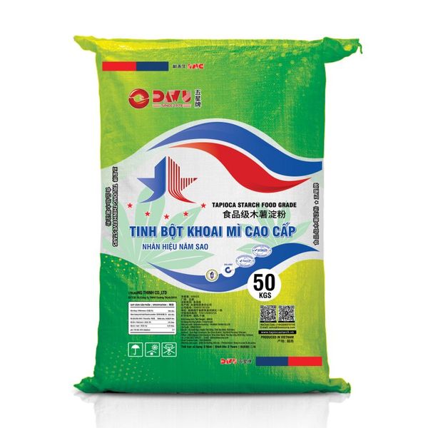 Premium Tapioca Starch from 베트남 supplied by DAWU Corporation - PE Bags (15kg) 카사바 전분