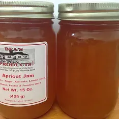 Apricot Jam from 미국 supplied by Bea's Ho-Made Products, Ltd. - Jar 살구 가공품