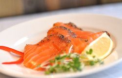 Smoked Salmon from 영국 supplied by Murray Smoked Products - Fresh (=Chilled=Raw) 훈제 연어