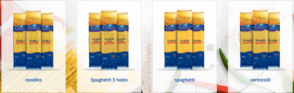 Long Pasta from Tunisia supplied by Lepi Dor - Instant Uncooked Pasta