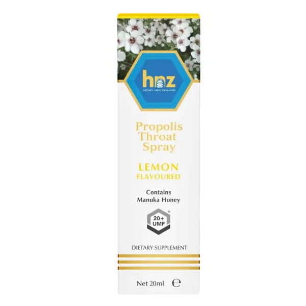 Propolis Throat Spray from 뉴질랜드 supplied by Honey New Zealand Ltd - Glass Jar (=Glass Bottle) 프로폴리스
