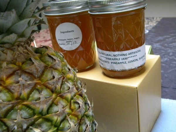Pineapple Jam from 미국 supplied by Gina's All Natural Products - 잼 및 마멀레이드 파인애플잼