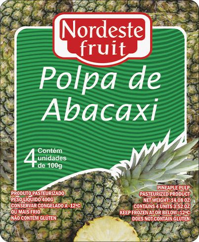 Pineapple Pulp from 브라질 supplied by Nordeste Fruit Ltda. - 400 g 파인애플펄프