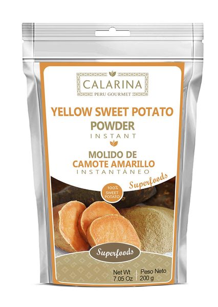 Yellow sweet Potato powder from 페루 supplied by Calarina gourmet - Washed 고구마 가공품