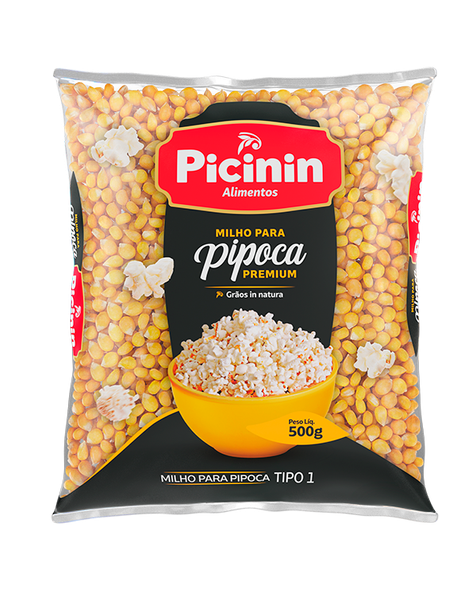 Popcorn from 브라질 supplied by Picinin Alimentos Ltda. - White 팝콘 스낵