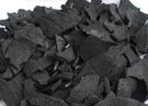Coconut shell based Charcoal from India supplied by SMS Exporters - Pellet Coconut Charcoal