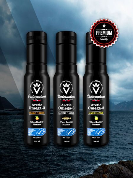 Omega-3 from Norway supplied by VESTERAALENS AS - Flavored Fish Oil