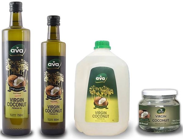 ava Premium Virgin Coconut Oil from Ghana supplied by GKV Foods  /  (www.avacoconutoil.com) / #71 Ntwaaban Nkwanta - Takoradi. / +233(0)201911493 - Excellent Quality Other Coconut Oil
