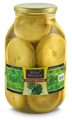 Canned Artichoke from 튀르키예 supplied by Rifat Minare Canned Food Factory - Roasted 아티초크 가공품