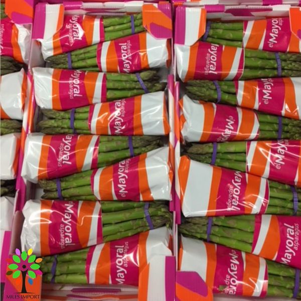 Fresh Asparagus from 프랑스 supplied by Miles import - Cut 신선 아스파라거스