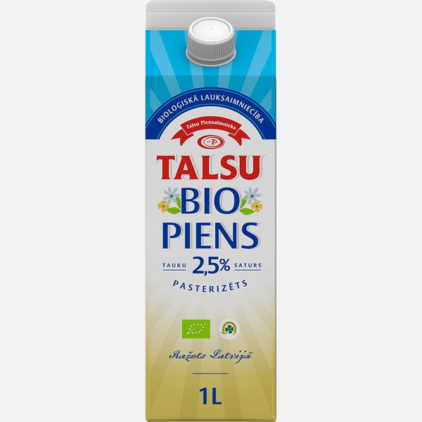 Cow Milk from Latvia supplied by Talsu Dairy Farmers - 1L Cow Milk