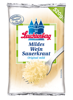 Mild wine sauerkraut from 독일 supplied by Leuchtenberg Sauerkrautfabrik GmbH - Preserved 즉석 섭취 상품