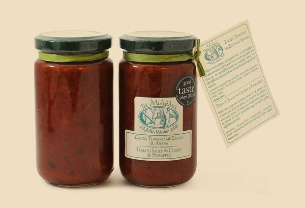 Tomato Sauce from 그리스 supplied by TA MYLELIA - CHRISTINA PANTELEIMONITIS LTD - 즉석 섭취 소스 토마토소스