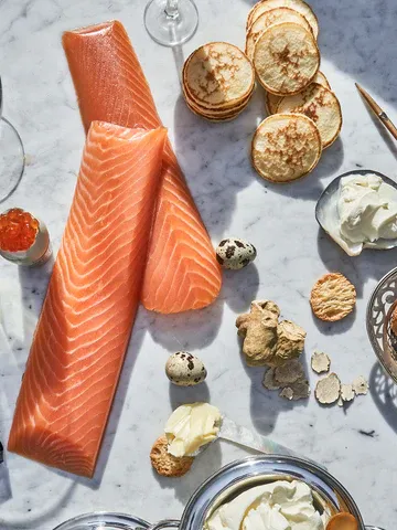 Smoked Salmon from 미국 supplied by Chortle and Purr, LLC - Smoked 훈제 연어