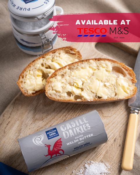 Welsh Butter from 영국 supplied by Castle Dairies Ltd - 무염 우유버터