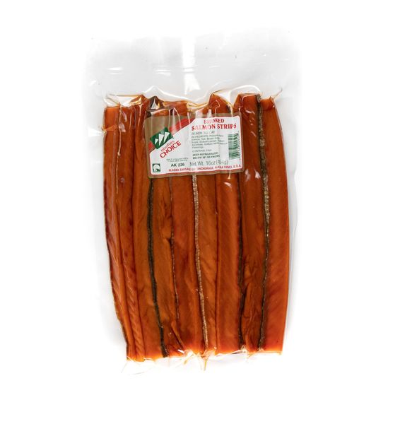 Smoked Salmon from 미국 supplied by Alaska Sausage and Seafood. - Vacuum Packed (=VAC) 훈제 연어