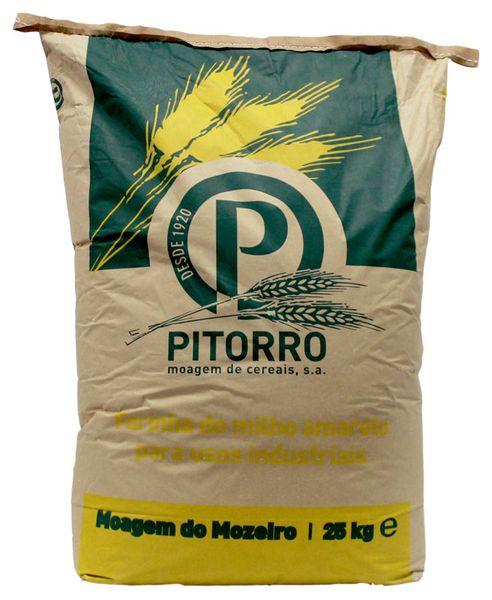 Corn Flour from 포르투갈 supplied by Pitorro - Grinding Cereals, SA - PP Bags (40kg) 옥수수가루