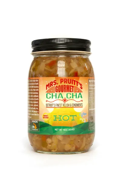 Mrs. Pruitt's Gourmet CHA CHA Hot from 미국 supplied by Fall Harvest Urban Farms, LLC - Jar 채소 가공품