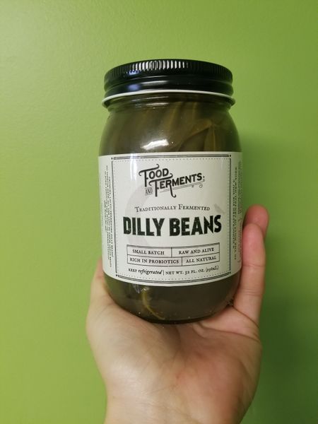 Pickled Dili Beans from 미국 supplied by Food & Ferments - Jar 생두 가공품