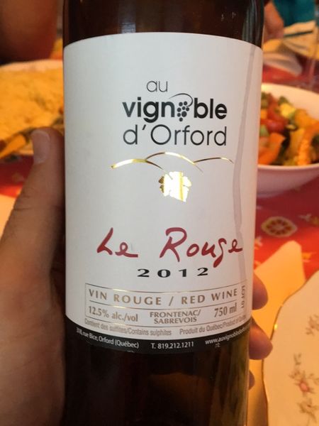 Le Rouge from 캐나다 supplied by Au Vignoble dOrford - 레드 와인
