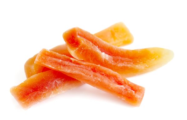 Dried Papaya from Greece supplied by PAPADOPOULOS, J. & G., & CO. EO ALFA NUTS - Strips Dried Papaya
