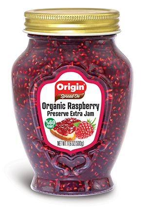 Raspberry Jam from 튀르키예 supplied by Origin Food - 360g jar 라스베리잼