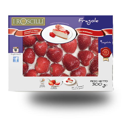 Frozen Strawberry from Italy supplied by I Roscilli - Frozen Fresh Strawberry