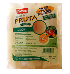 Frozen Lemon Pulp from Peru supplied by N. Reps - Pulp Fresh Lemon