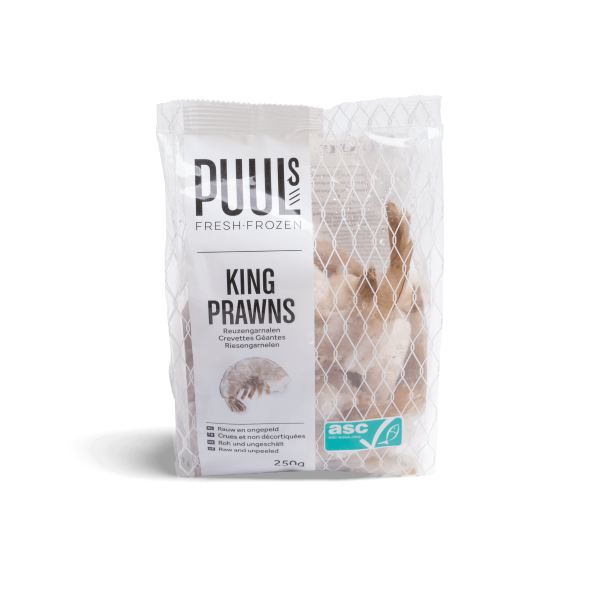 Frozen King Prawns from 네덜란드 supplied by Klaas Puul - Frozen 냉동 새우
