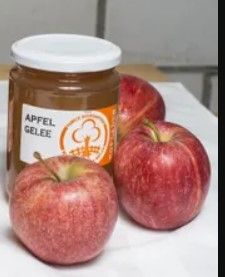 Apple Jam from 스위스 supplied by Family Baumgartner - Frisch vom Hof - Glass Jar (=Glass Bottle) 사과잼