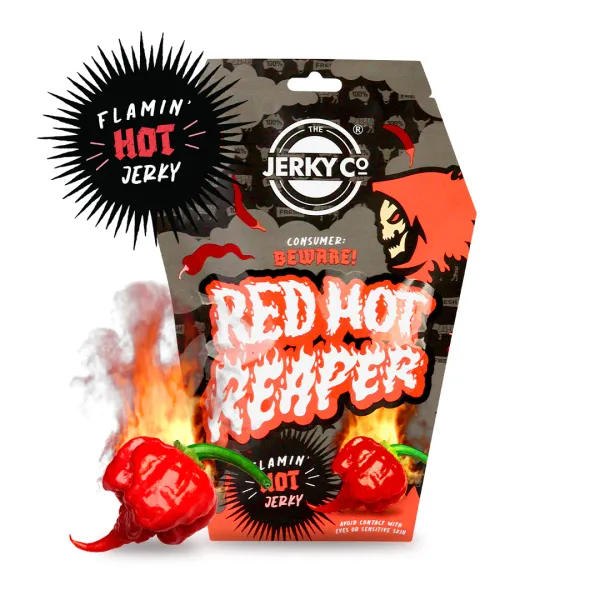 Hot Jerky from United Kingdom supplied by Red Hot Reaper Ltd - Jerky Value Added Beef