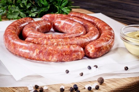 Lamb sausages from 폴란드 supplied by Meat-Farm Radoław Łuczak - Large 소시지