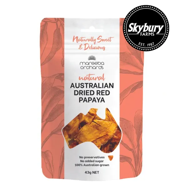 Australian Dried Red Papaya from 호주 supplied by Skybury - Dried 신선 파파야