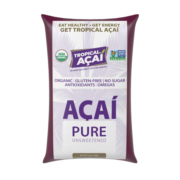 Organic Acai Pure Pack from 미국 supplied by Tropical Acai LLC - Organic 아사이 가공품