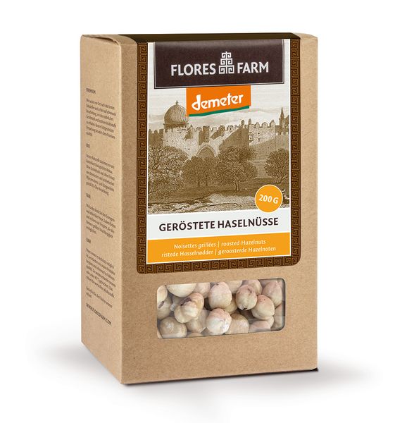 Roasted Hazelnuts from Germany supplied by Flores Farm GmbH & Co.KG - In-shell Hazelnut Kernel