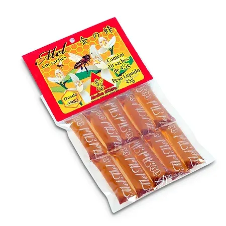 MEL SILVESTRE ABELHA D'OURO SACHÊS 45g from 브라질 supplied by Apiario Terao - Wildflower 꿀