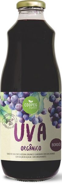 Suco de Uva Bordô from 브라질 supplied by Cooperativa de Produtores Ecologists de Garibaldi Ltda (COOPEG) - Organic 포도주스
