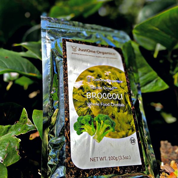 Organic Broccoli Gentle Dried from 미국 supplied by JustOne Organics - Green 신선 브로콜리 꽃