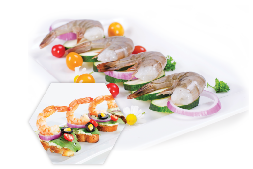 Fresh Shrimp from Ecuador supplied by EMPACADORA DEL PACIFICO S.A. - Peeled - P&D (Peeled and Deveined) (=PND) Frozen Common Shrimp & Prawn