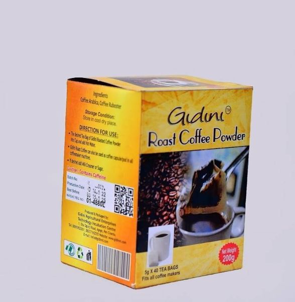 Gidini Roast Coffee Powder from Nigeria supplied by Gidini Coffee - Powder Raw Common Coffee Bean