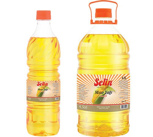 Corn Oil from 튀르키예 supplied by Selin Oil - Metal Tin 옥수수기름