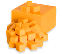 cheddar cheese from 미국 supplied by Glanbia USA - Block 체다 치즈