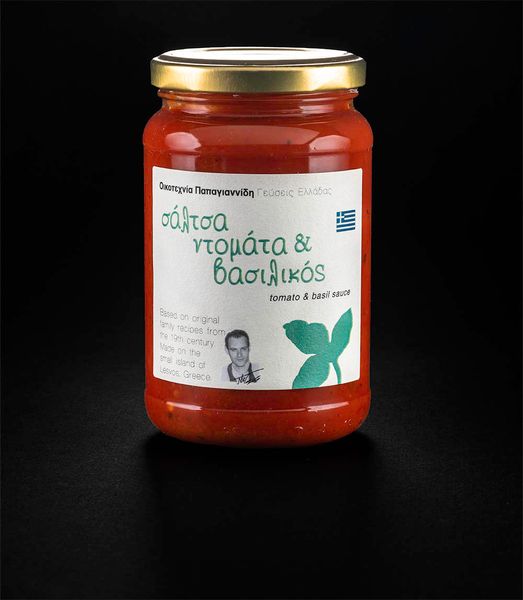 TOMATO & BASIL SAUCE from 그리스 supplied by PAPAYIANNIDES COTTAGE INDUSTRY NIKOLAOS PAPAYIANNIDES - 바질 함유 토마토소스