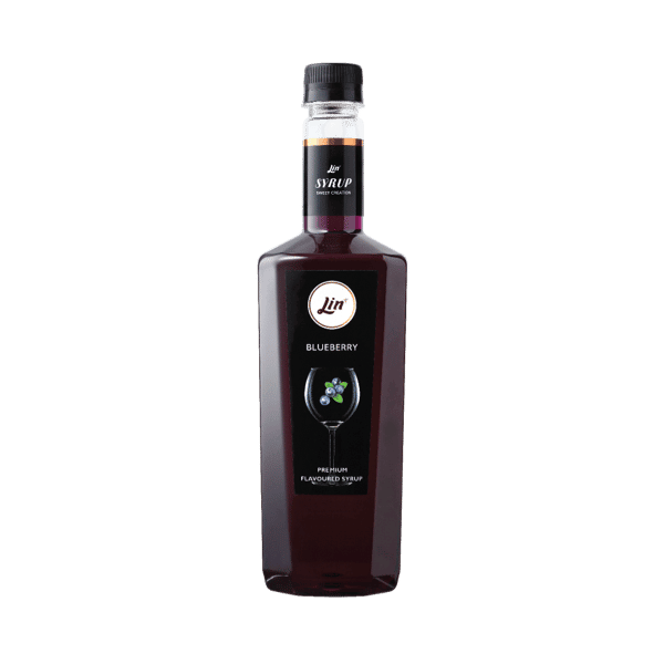 Lin Lin Blueberry Syrup from 태국 supplied by Thai Rung Ruang Industry - Bottle 블루베리 가공품