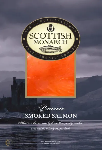 Smoked Salmon from 영국 supplied by Grants Oak Smoked Ltd - Individually Wrapped (=IW) 훈제 연어