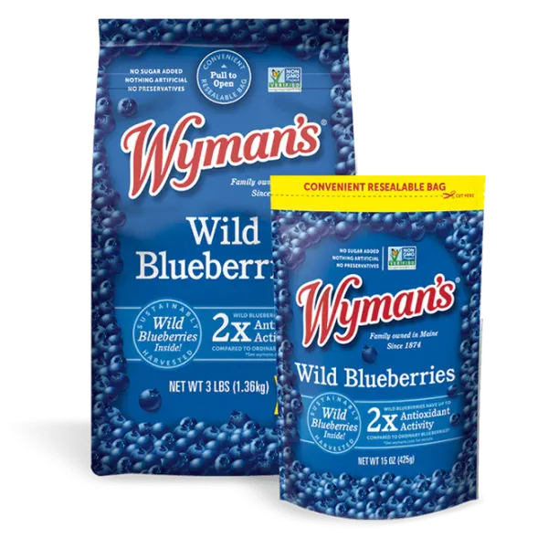 Wild Blueberries from 캐나다 supplied by Jasper Wyman And Son Canada - IQF (=Individual Quick Freezing) 냉동 블루베리