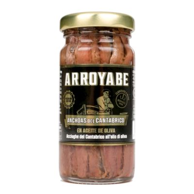 Canned Anchovy from 스페인 supplied by Arroyabe - Conservas La Gaviota SL - Jar 통조림 또는 병에 든 멸치